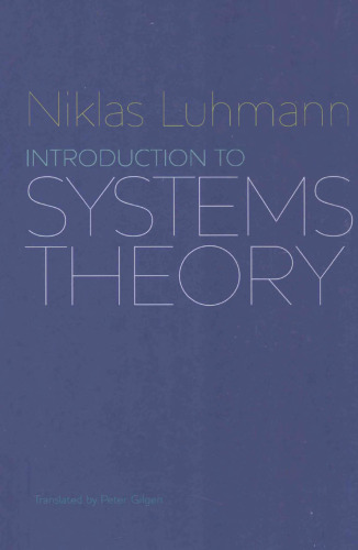 Introduction to Systems Theory