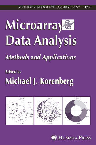 Microarray Data Analysis: Methods and Applications