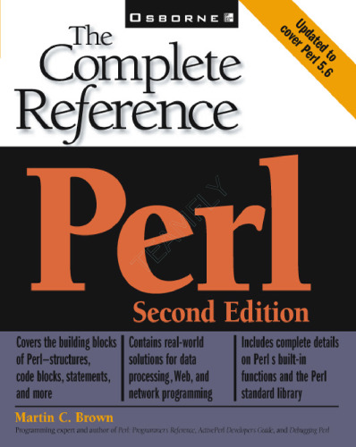 Perl: The Complete Reference