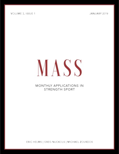 Mass: Monthly Applications In Strength Sport