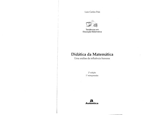 Didática matemática: Uma análise da influência francesa