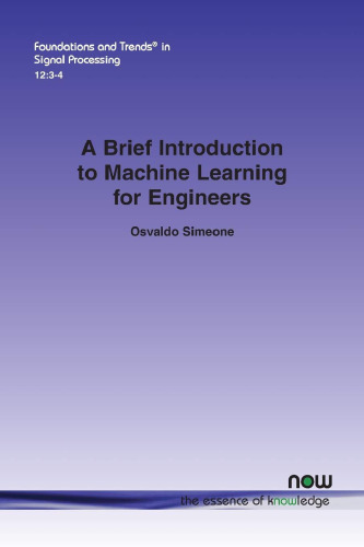 A Brief Introduction to Machine Learning for Engineers