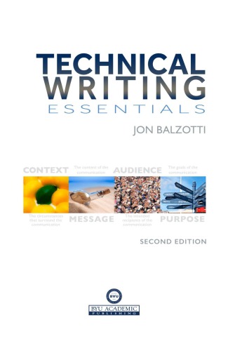 Technical Writing Essentials