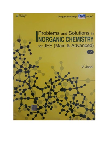 Part 2 Chapter 5 to 12 Problems and Solutions in Inorganic Chemistry for IIT JEE main and Advanced by V Joshi Cengage