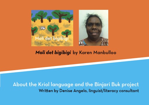 About the Kriol language and the Binjari Buk project