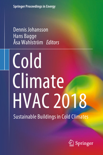 Cold Climate HVAC 2018: Sustainable Buildings in Cold Climates