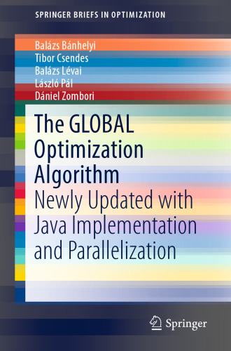 The GLOBAL Optimization Algorithm: Newly Updated with Java Implementation and Parallelization