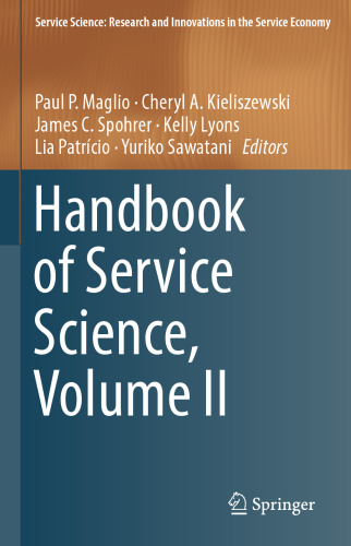 Handbook of Service Science, Volume II