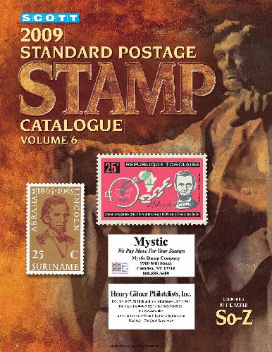 Scott 2009 Standard Postage Stamp Catalogue