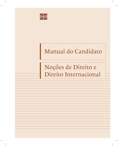 Noções de direito e direito internacional