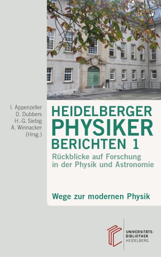 Wege zur modernen Physik