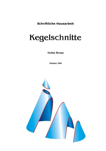 Kegelschnitte