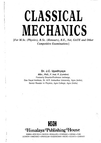 Classical Mechanics