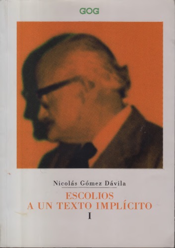 Escolios a un texto implícito. Ediz. italiana