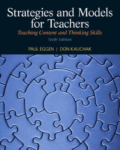 Strategies and Models for Teachers: Teaching Content and Thinking Skills