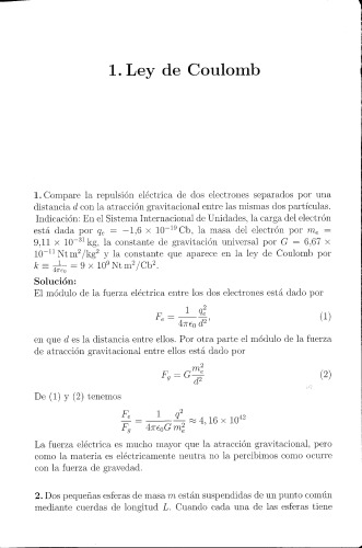 Problemas Resueltos de Electricidad y Magnetismo