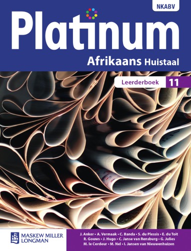 Platinum afrikaans huistaal. Graad 11, Leerderboek