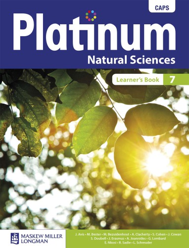 Platinum natural sciences. Grade 7, Learner’s book