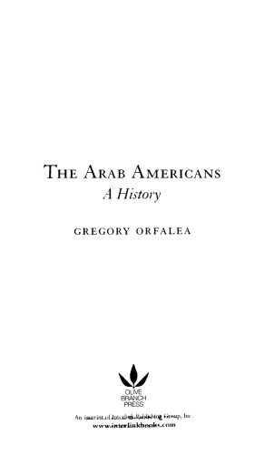 The Arab Americans: A History