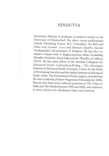 Hindutva: Exploring the Idea of Hindu Nationalism