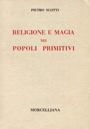 Religione e magia nei popoli primitivi