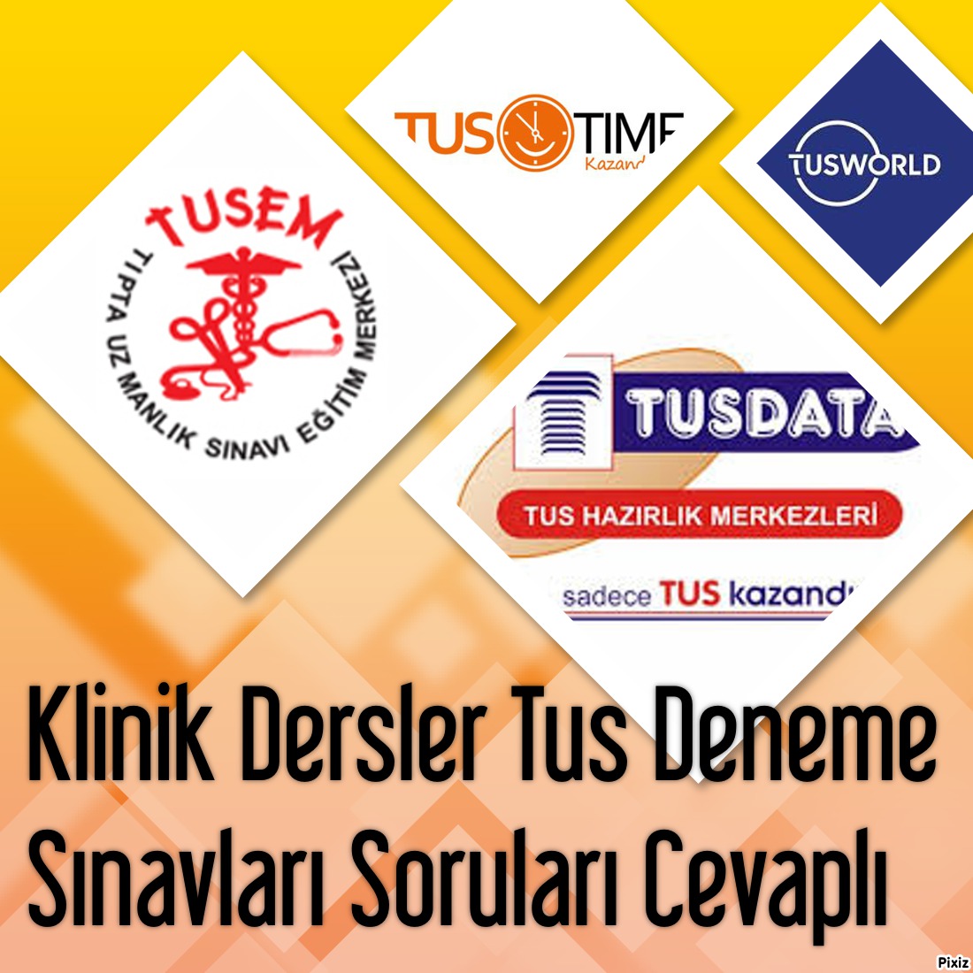 Klinik Dersler Tus Deneme Sınavları Soruları Cevaplı