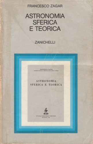 Astronomia sferica e teorica