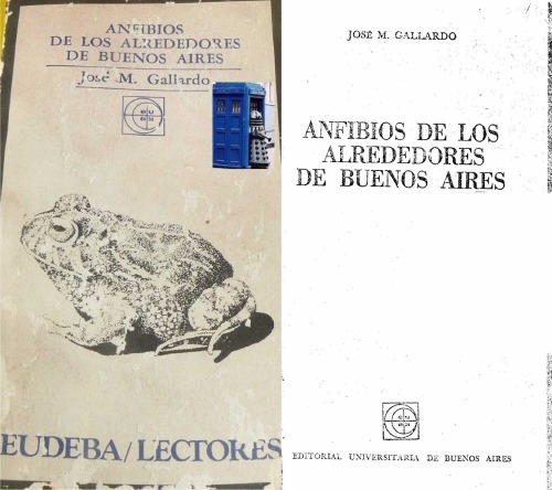 Anfibios de los alrededores de Buenos Aires