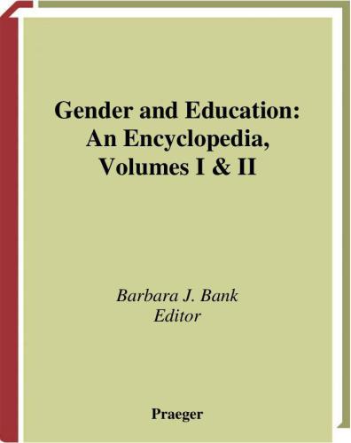 Gender and Education, an encyclopedia