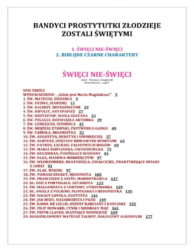 Święci nie-święci