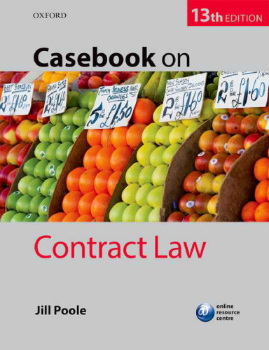 Casebook on Contract Law