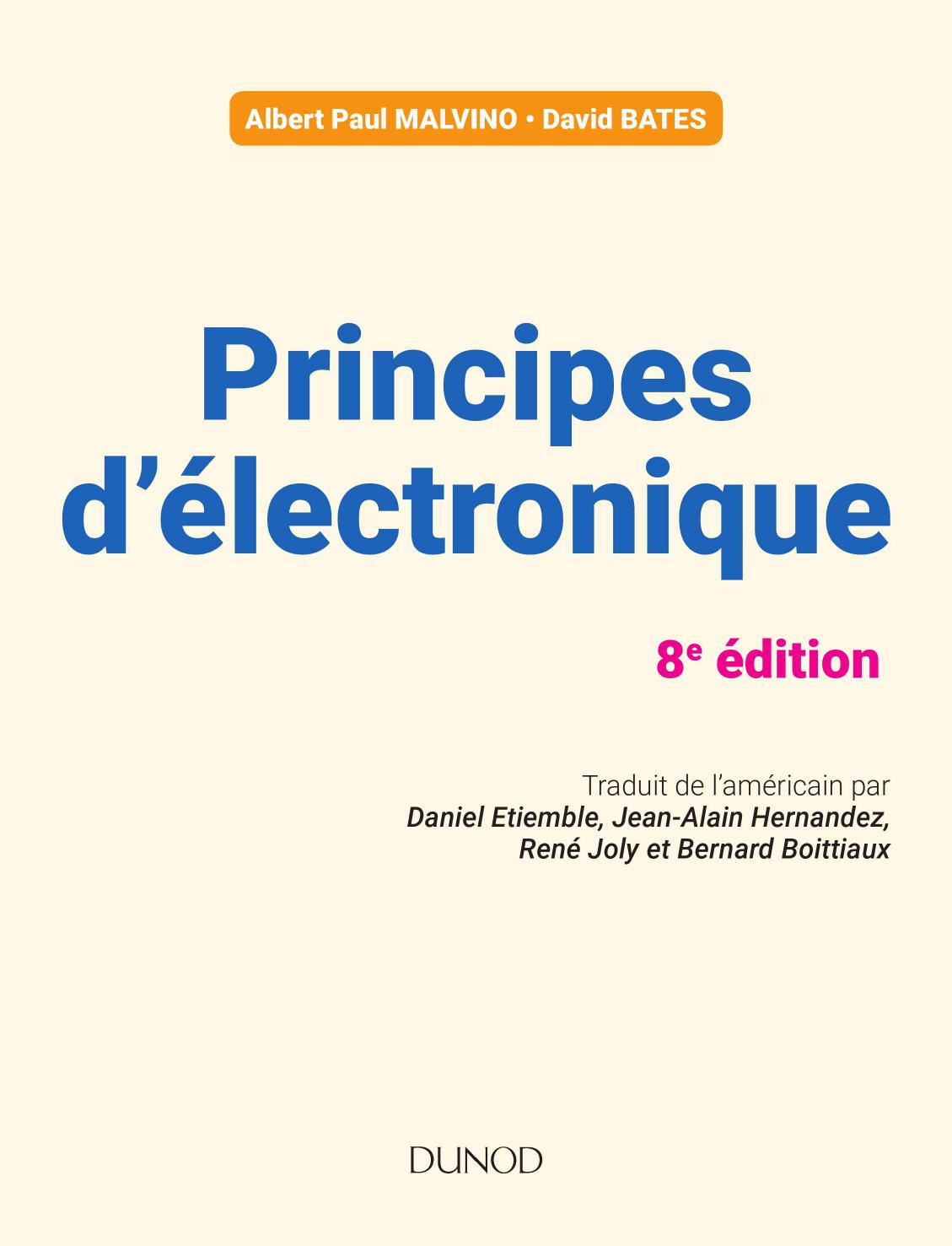 Principes d’électronique - 8e éd.