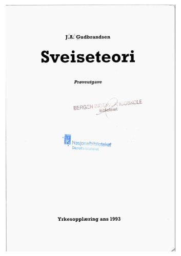 Sveiseteori