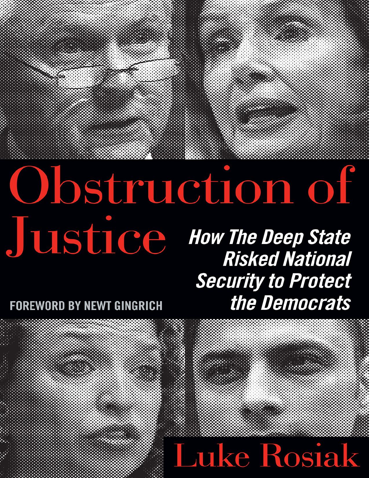 Obstruction of Justice: How the Deep State Risked National Security to Protect the Democrats
