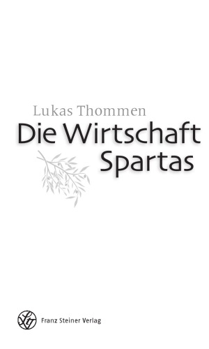 Die Wirtschaft Spartas