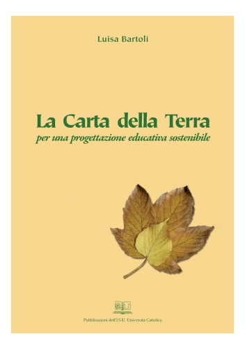 La Carta della Terra per una progettazione educativa sostenibile