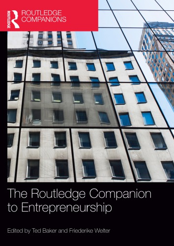 The Routledge Companion to Entrepreneurship