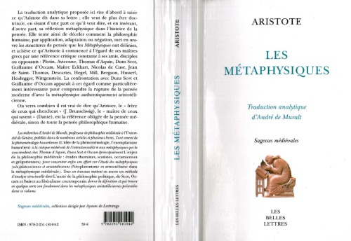 Les Métaphysiques