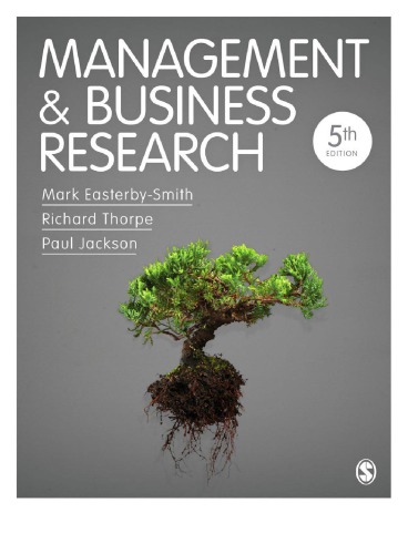 Management and Business Research - 5th Edition