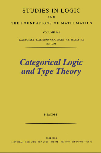 Categorical Logic and Type Theory