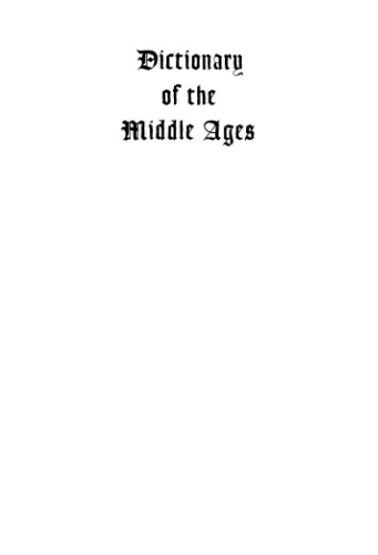 Dictionary of the Middle Ages, Vol. 10. Polemics - Scandinavia