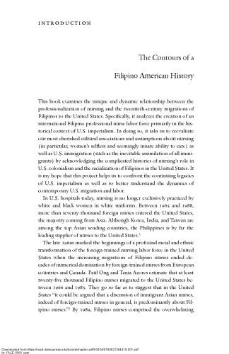 Empire of Care: Nursing and Migration in Filipino American History