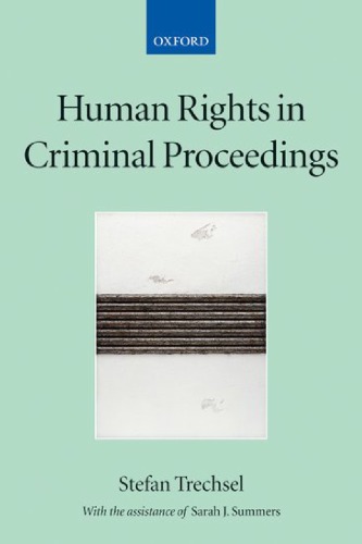 Human Rights in Criminal Proceedings