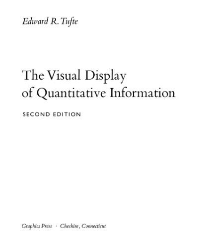 The Visual Display of Quantitative Information, 2nd Edition