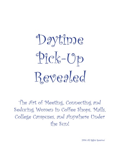 Daytime Pick Up Revealed