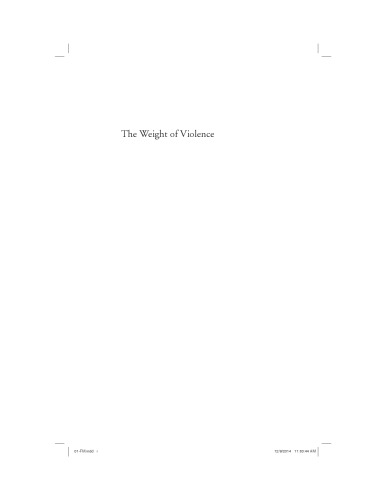 The Weight of Violence: Religion, Language, Politics