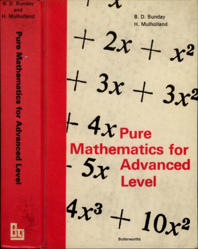 Pure Mathematics for Advanced Level