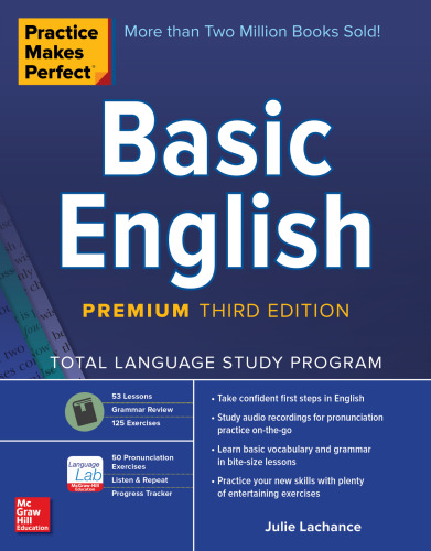 Practice Makes Perfect: Basic English, Premium Third Edition