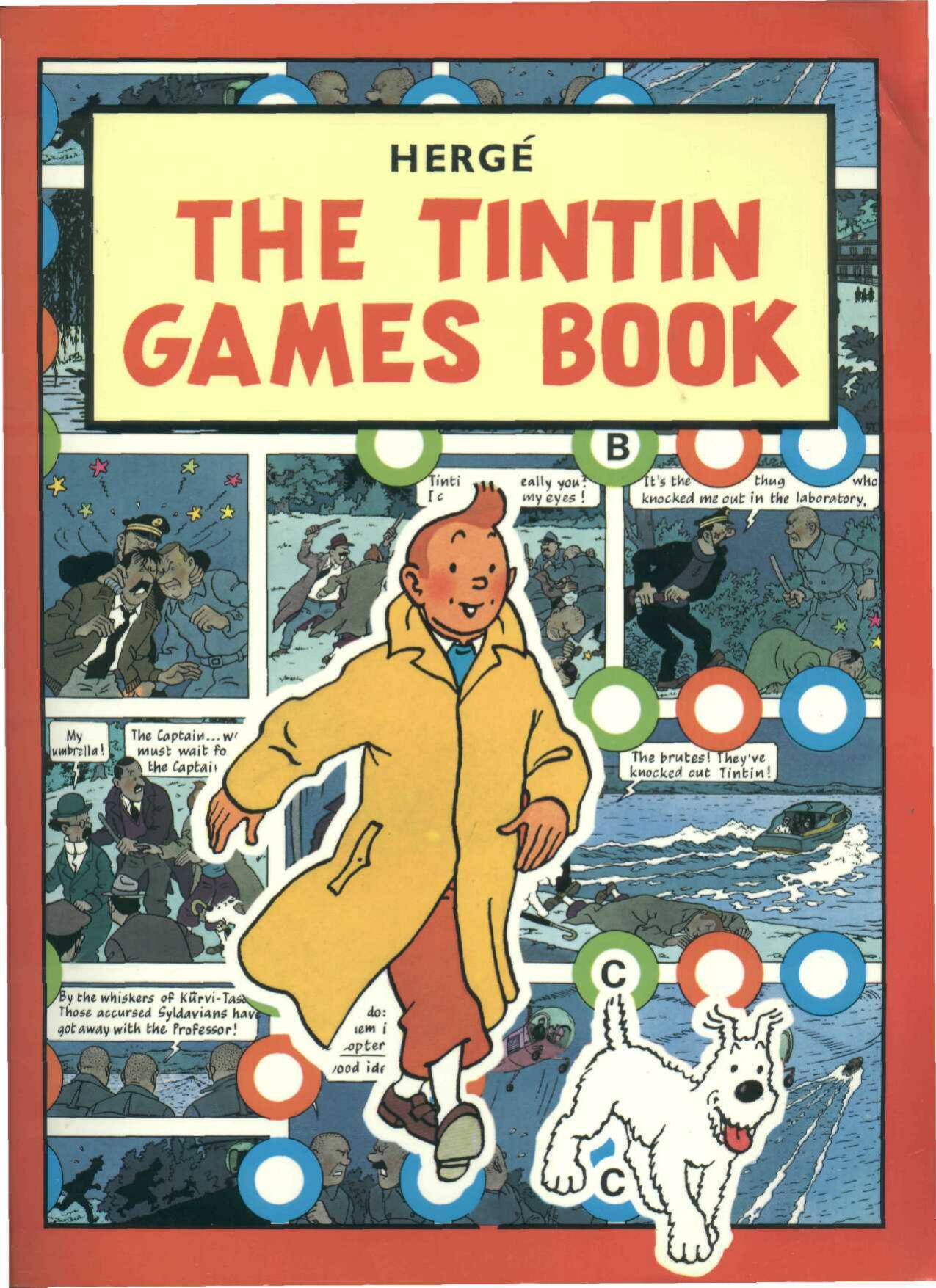 Tintin Games Book