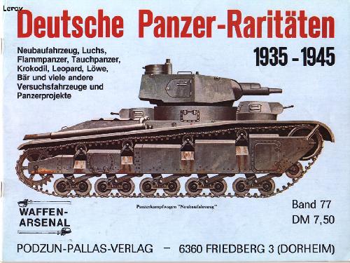 Waffen Arsenal №77. Deutsche Panzer-Raritaten 1935-1945